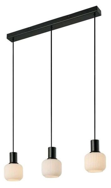 Nordlux - Milford 3 Mini Lampa Wisząca Rail Black