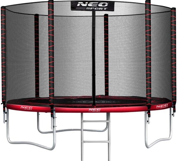 Trampolina NEO-SPORT NS-08Z241 FI 252 cm Czarno-czerwony