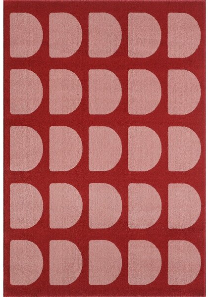 Czerwony/różowy dywan 160x230 cm Pomegranate – ESTE