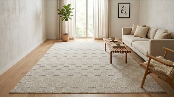 Beżowy dywan 120x170 cm Mosaic – ESTE
