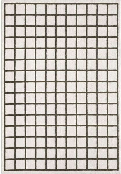 Ciemnozielony/kremowy dywan 160x230 cm Picnic – ESTE
