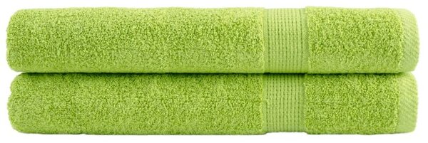 Ręczniki premium solund, 2 szt., zielone, 100x200 cm, 600 g/cm²
