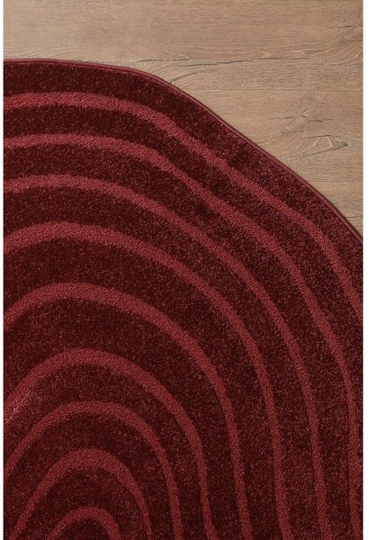 Bordowy dywan 160x230 cm Pebble – ESTE