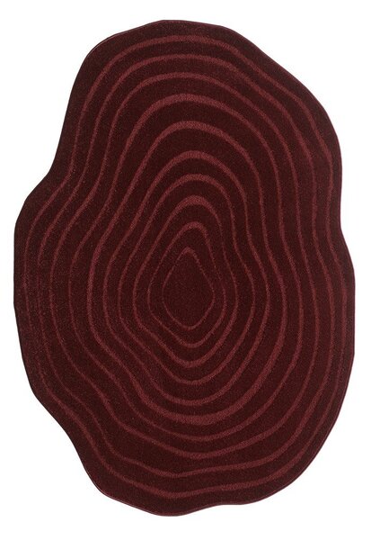 Bordowy dywan 160x230 cm Pebble – ESTE