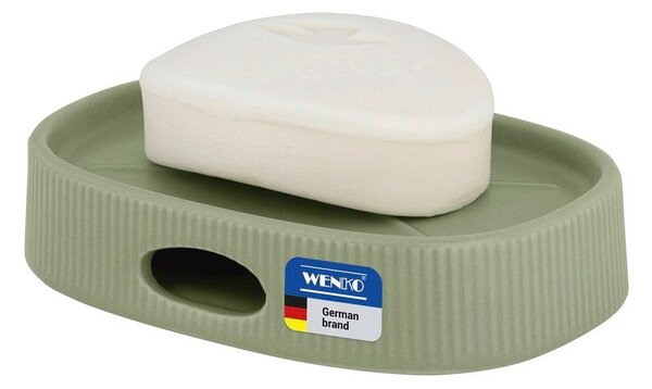 Zielona mydelniczka ceramiczna Fablo – Wenko