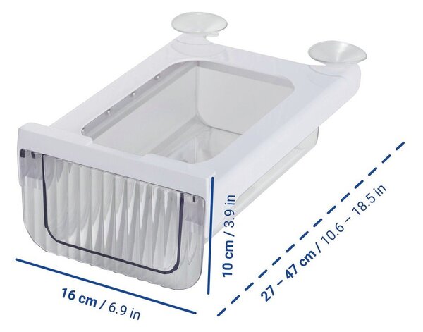 Plastikowy organizer do lodówki 27x16 cm Kira – Wenko
