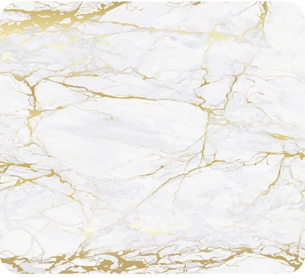 Płyta ochronna na ścianę przy kuchence ze szkła hartowanego 50x56 cm Marble Gold – Wenko
