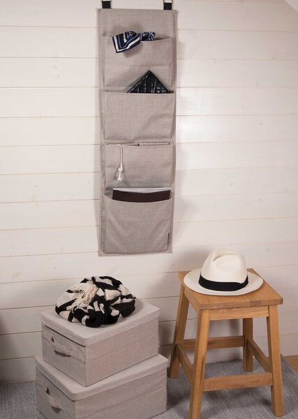 Beżowy wiszący organizer Bigso Box of Sweden Hang