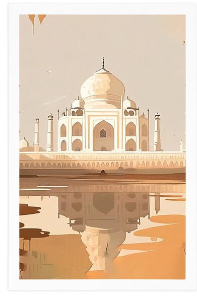 Plakat indyjski Taj Mahal