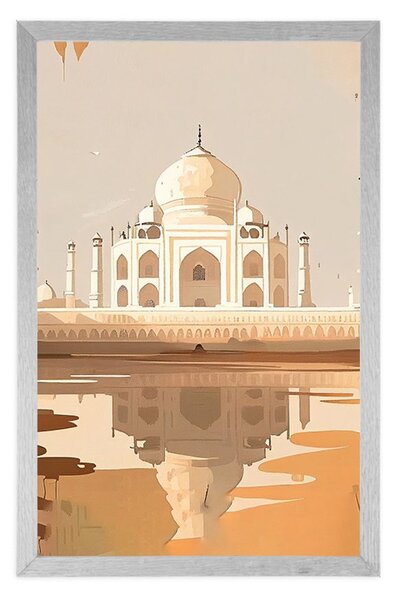 Plakat indyjski Taj Mahal