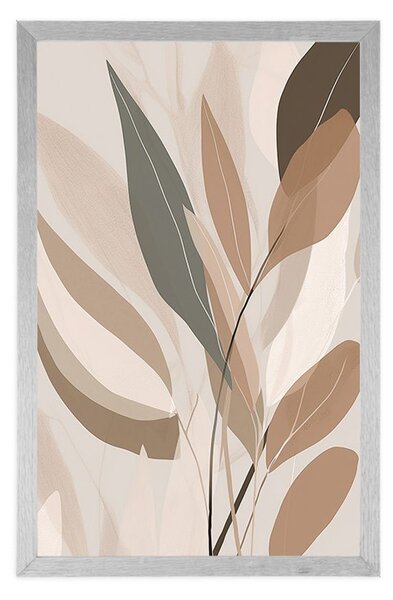 Plakat abstrakcyjne kształty botaniczne nr 2