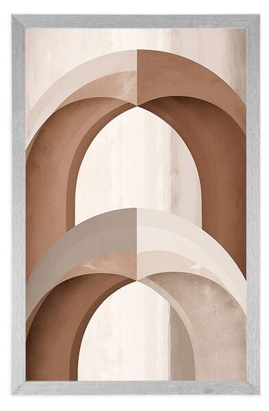 Plakat abstrakcyjne kształty nr 12