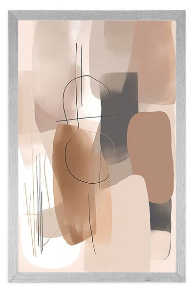 Plakat abstrakcyjne kształty nr 10
