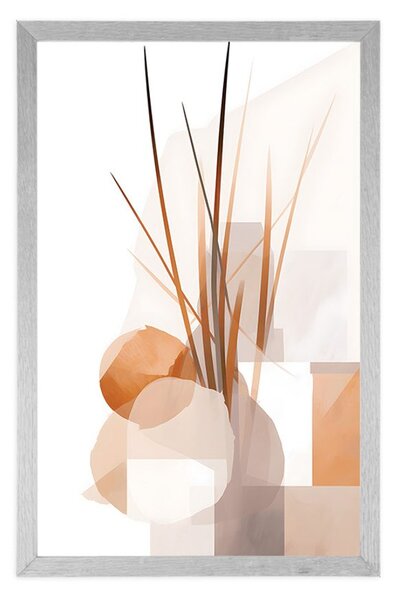 Plakat abstrakcyjna martwa natura