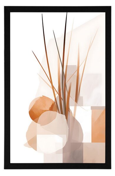 Plakat abstrakcyjna martwa natura