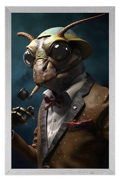 Plakat zwierzęcej mrówki gangsterskiej