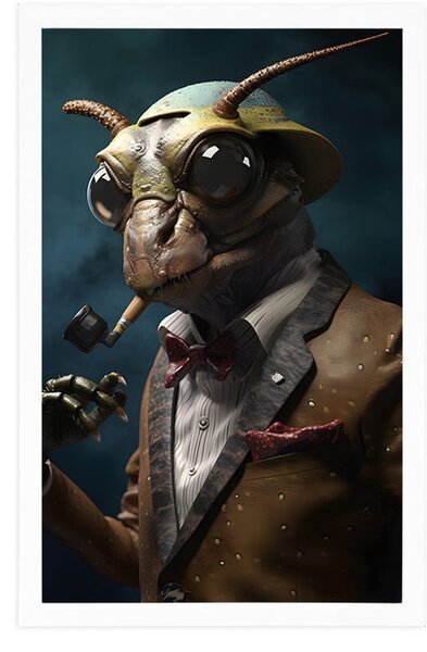 Plakat zwierzęcej mrówki gangsterskiej