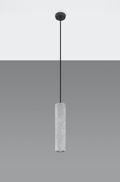 Betonowa lampa wisząca Sollux Fadre