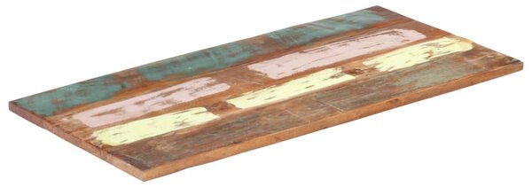 Prostokątny blat stołowy, 60x120 cm, 25-27 mm, drewno z odzysku