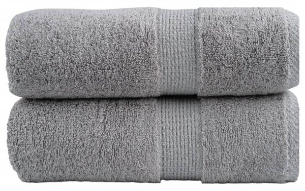 Ręczniki toaletowe premium, solund 2 szt. szare 30x30cm 600 g/m²
