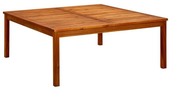 Ogrodowy stolik kawowy, 110x110x45 cm, lite drewno akacjowe