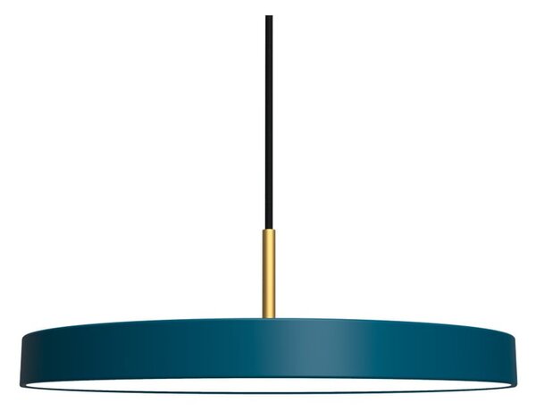 Ciemnoniebieska lampa wisząca UMAGE Asteria, Ø 43 cm