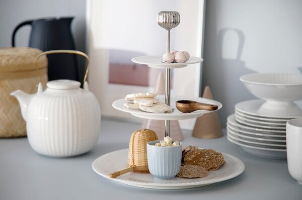 Biały porcelanowy dzbanek do herbaty Kähler Design Hammershoi, 1,2 l