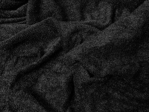 Frotte prześcieradło EXCLUSIVE czarne 90 x 200 cm