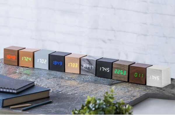 Budzik cyfrowy Cube Click – Gingko