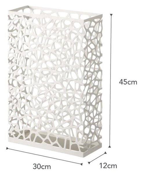 Biały parasolnik YAMAZAKI Nest Slim