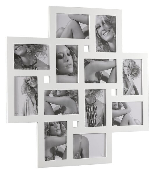 Biała ścienna ramka na zdjęcia Tomasucci Collage, 10x15 cm