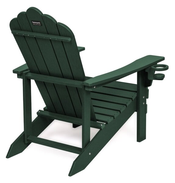 Zielony plastikowy fotel ogrodowy Adirondack – Bonami Selection