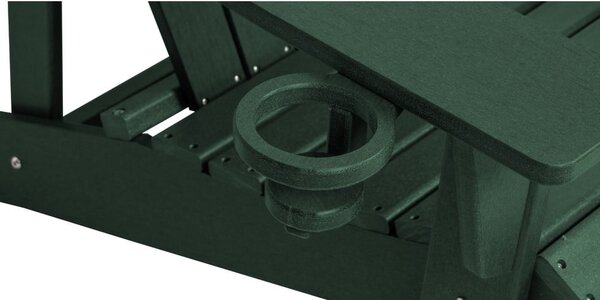 Zielony plastikowy fotel ogrodowy Adirondack – Bonami Selection