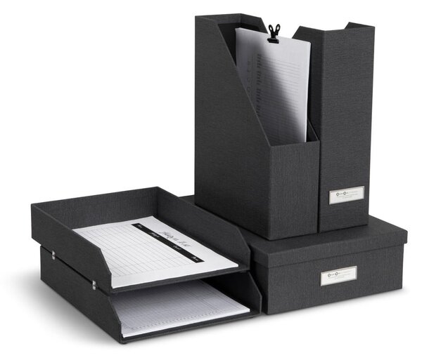 Kartonowe organizery na dokumenty zestaw 5 szt. Holger – Bigso Box of Sweden