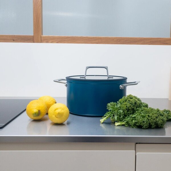 Garnek z pokrywką/z powłoką ceramiczną 5,5 l Meda 4.0 – FABINI