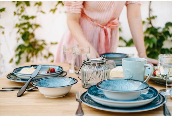 Zestaw 4 czarnych sztućców Bloomingville Cutlery Eleganza