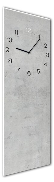 Black Friday - Zegar ścienny Styler Glassclock Concrete, 20x60 cm