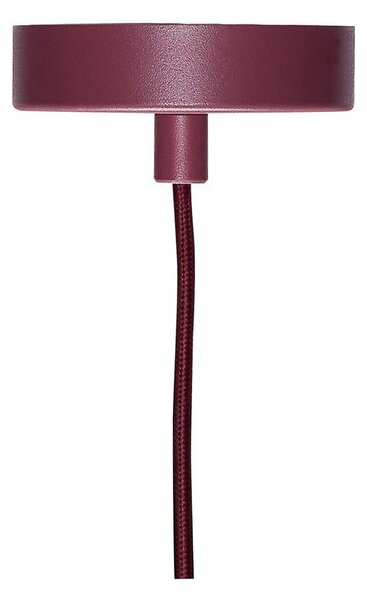 Bordowa/jasnoniebieska metalowa lampa wisząca ze ściemniaczem ø 25 cm Luminary – Hübsch