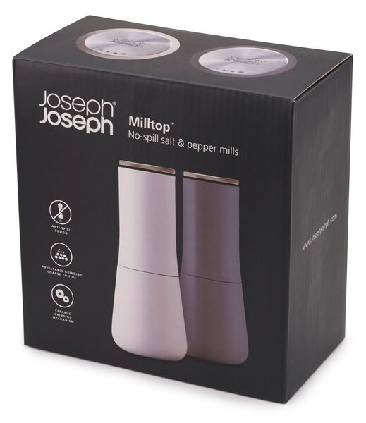Komplet 2 młynków do pieprzu i soli Joseph Joseph Milltop
