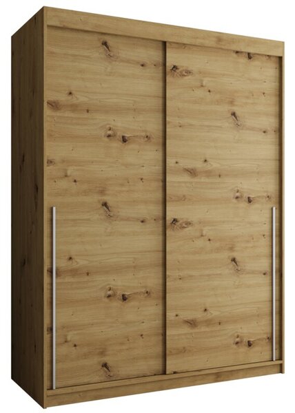 Szafa przesuwna Garderoba SIMA T 150 artisan + u. srebrny