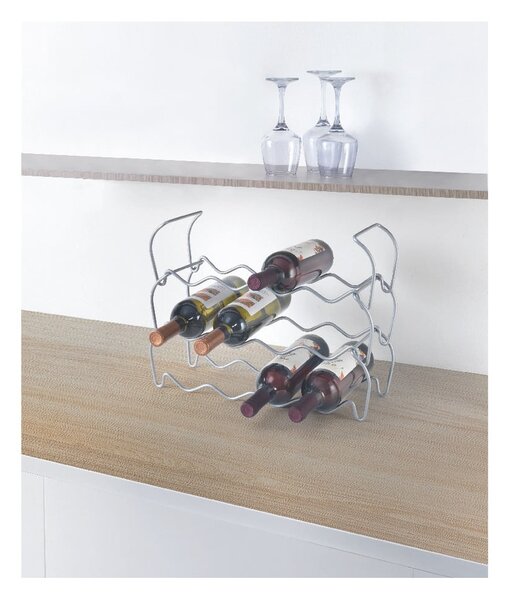 Stojak na 12 butelek Metaltex Wine, dł. 45 cm
