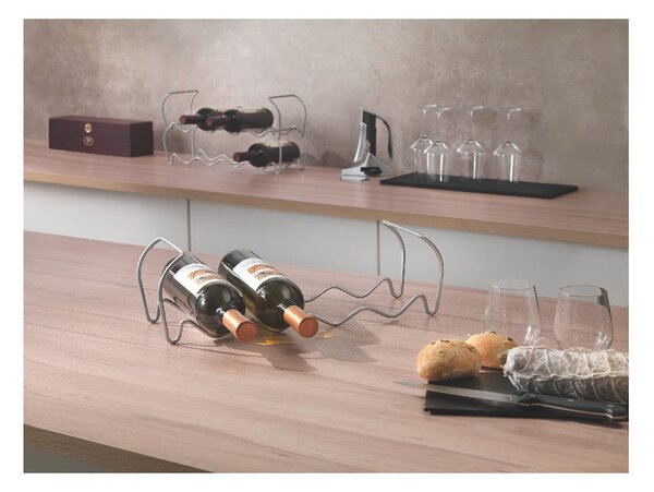 Stojak na 12 butelek Metaltex Wine, dł. 45 cm