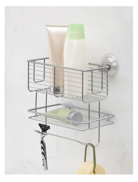 Koszyk z przyssawkami iDesign Classico Suction