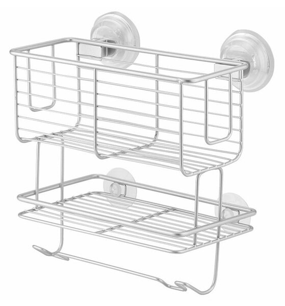 Koszyk z przyssawkami iDesign Classico Suction