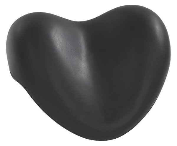 Czarna poduszka do wanny Wenko Bath Pillow Black, 25x11 cm