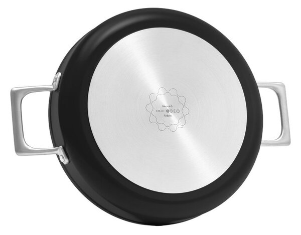 Patelnia z pokrywką/z powłoką ceramiczną ø 28 cm Meda 4.0 – FABINI