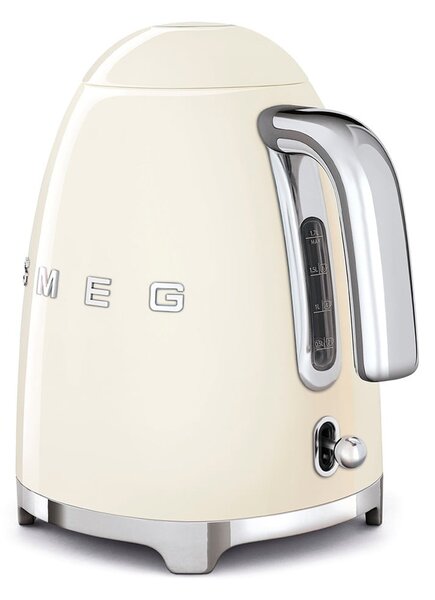 Kremowy czajnik SMEG 50's Retro Style