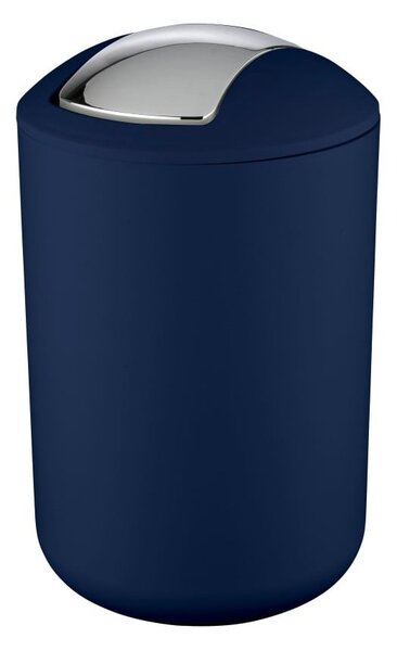 Granatowy kosz na śmieci Wenko Brasil Dark Blue L