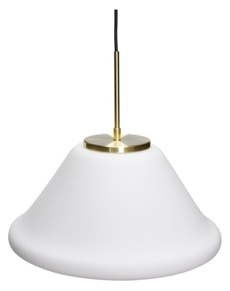 Biała lampa wisząca ze ściemniaczem ø 40 cm Muse – Hübsch