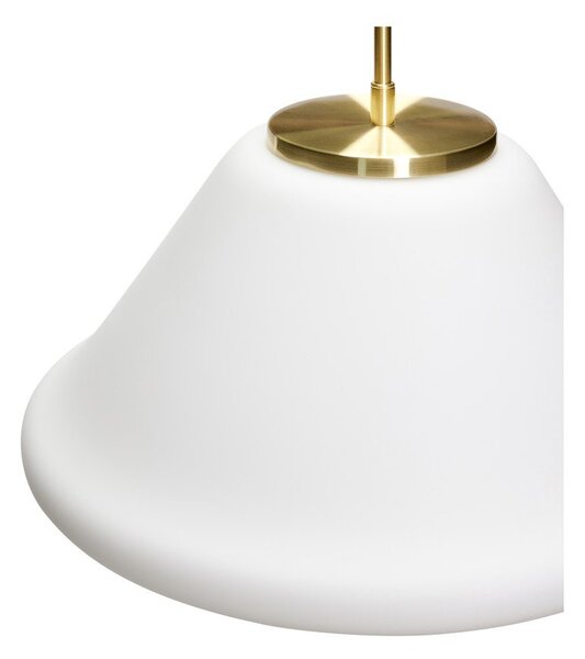Biała lampa wisząca ze ściemniaczem ø 40 cm Muse – Hübsch